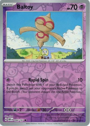 Baltoy - 094/197 - Reverse