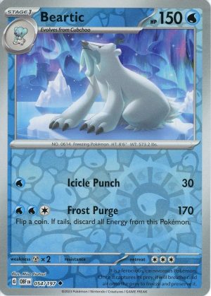 Beartic - 054/197 - Reverse