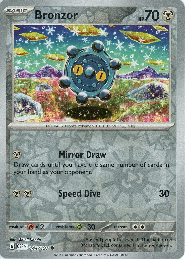 Bronzor - 144/197 - Reverse