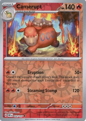 Camerupt - 032/197 - Reverse