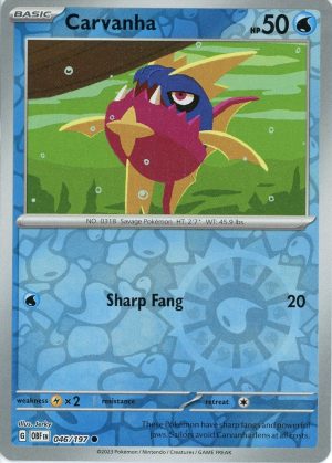 Carvanha - 046/197 - Reverse