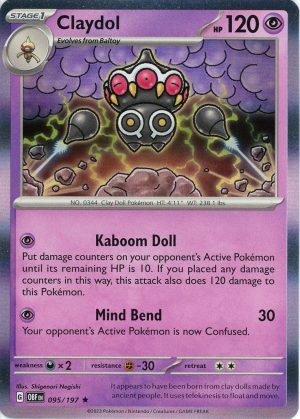 Claydol - 095/197 (Holo)