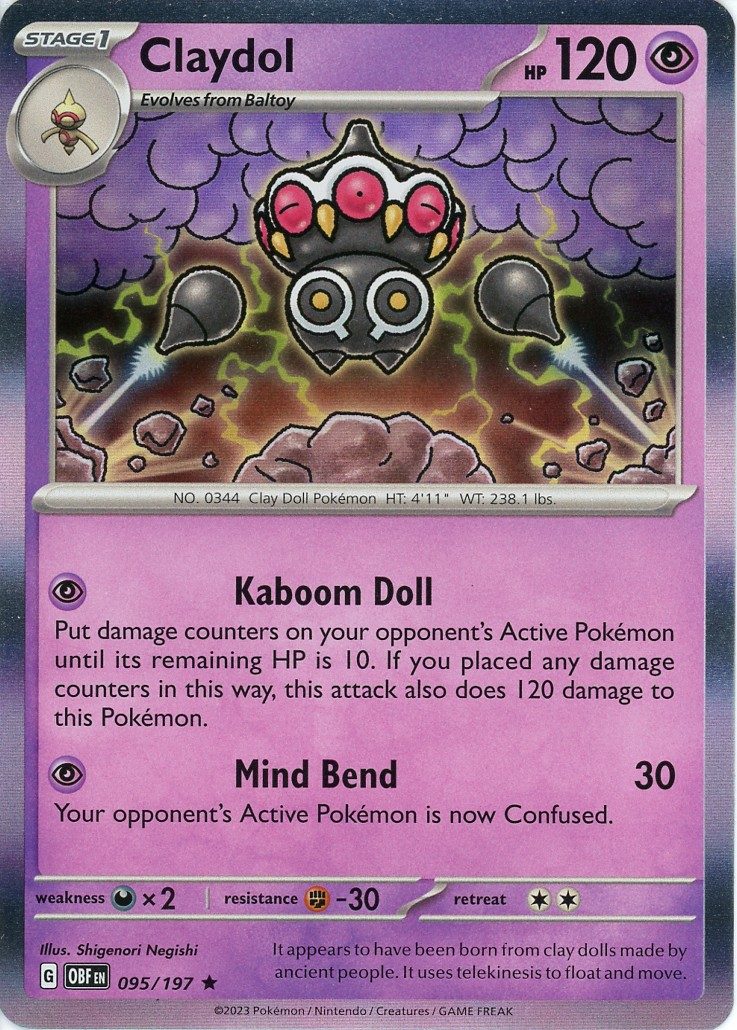 Claydol – 095/197 (Holo)