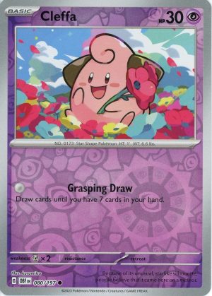 Cleffa - 080/197 - Reverse