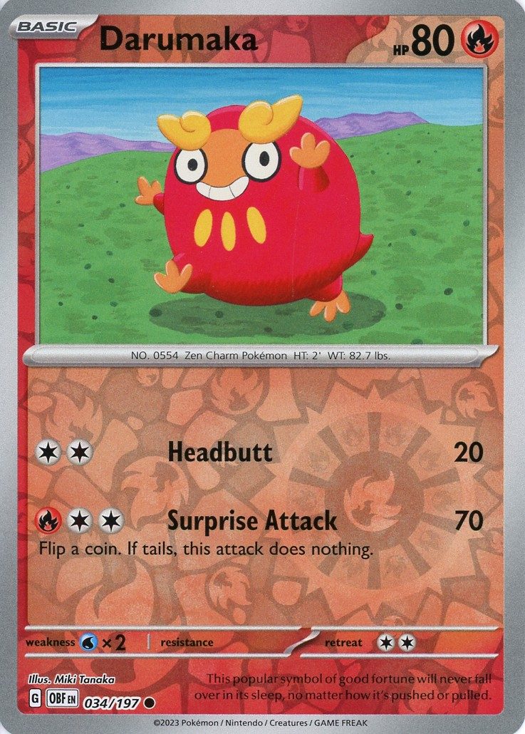 Darumaka – 034/197 – Reverse
