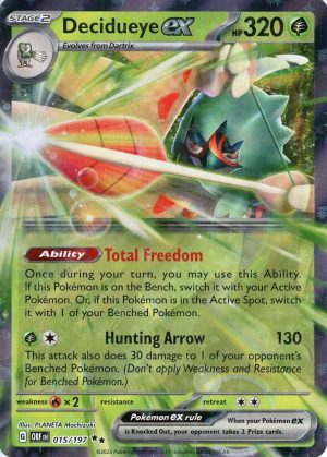 Decidueye ex - 015/197