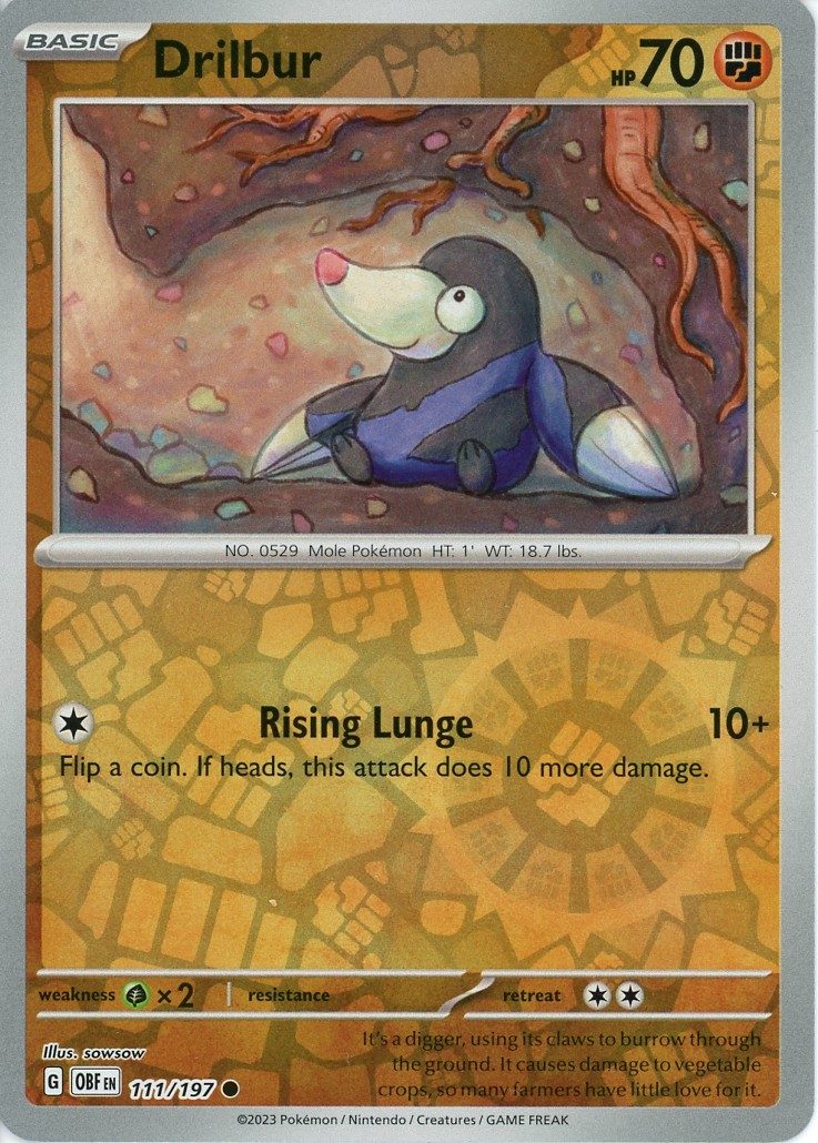 Drilbur – 111/197 – Reverse