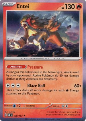 Entei - 030/197 (Holo)