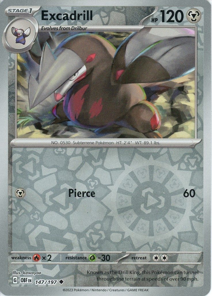 Excadrill - 147/197 - Reverse