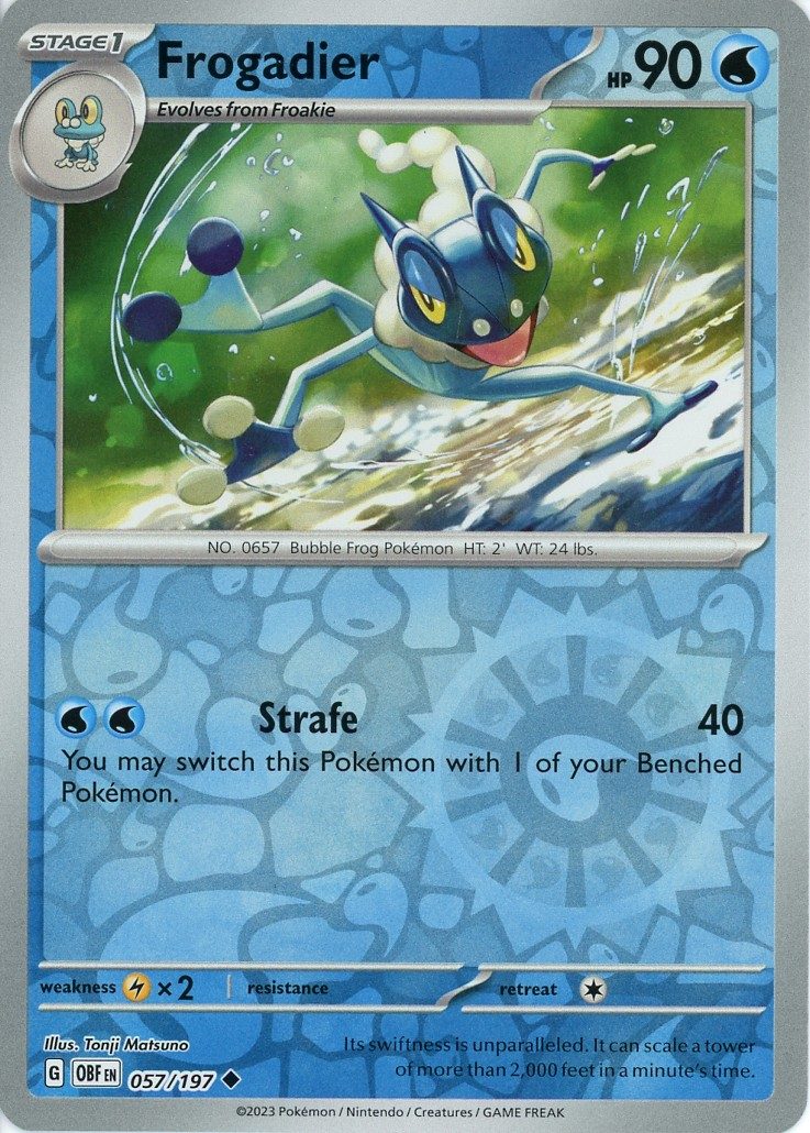 Frogadier - 057/197 - Reverse