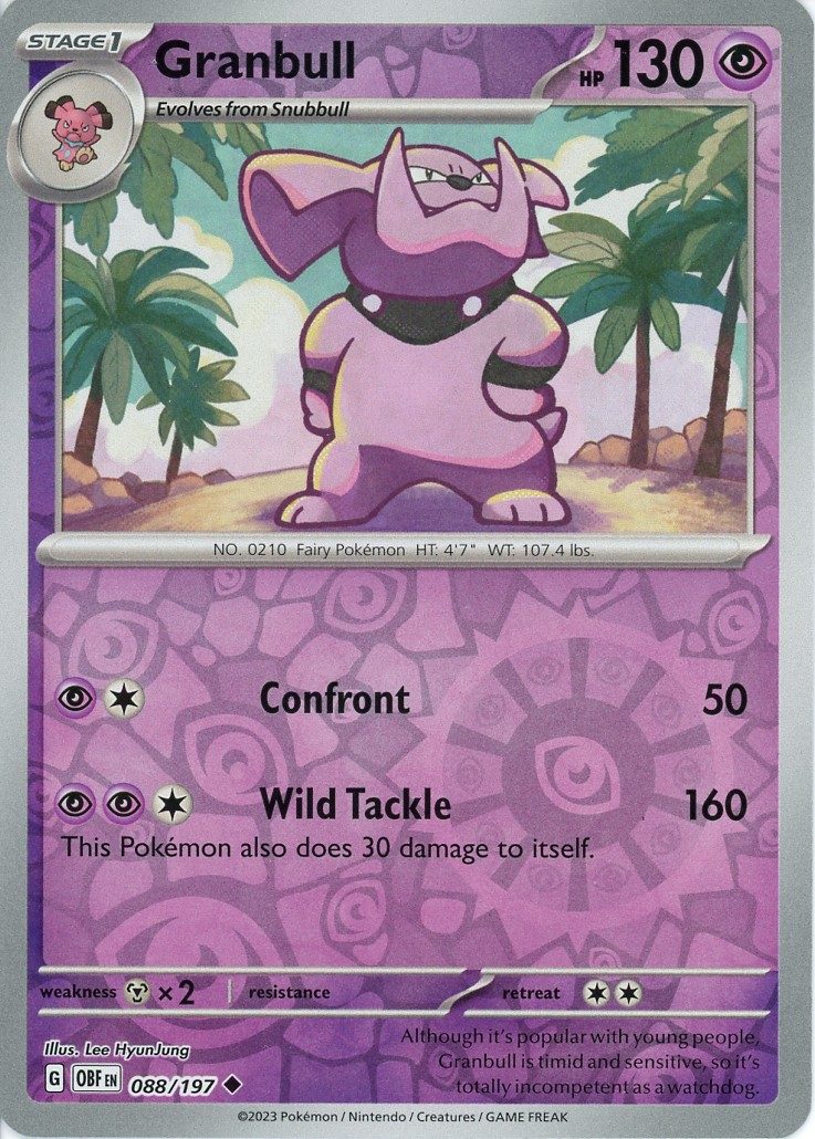 Granbull – 088/197 – Reverse