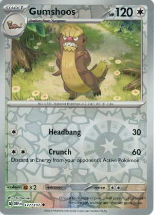 Gumshoos - 177/197 - Reverse