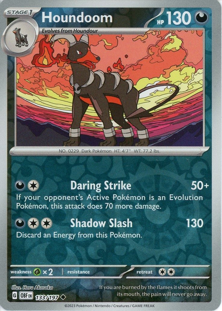 Houndoom - 133/197 - Reverse