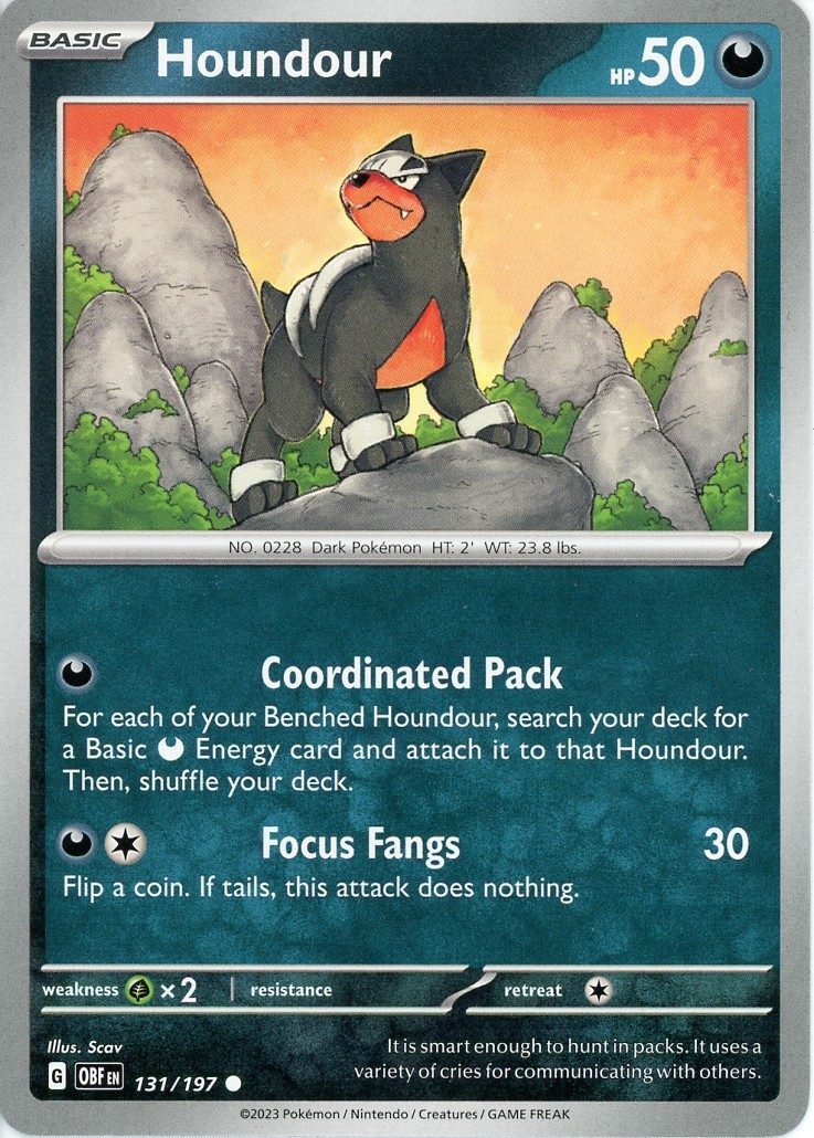 Houndour – 131/197