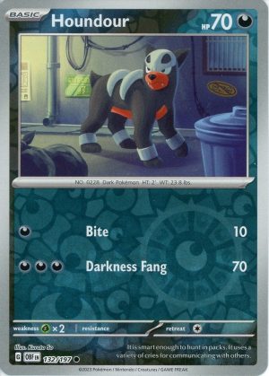 Houndour - 132/197 - Reverse