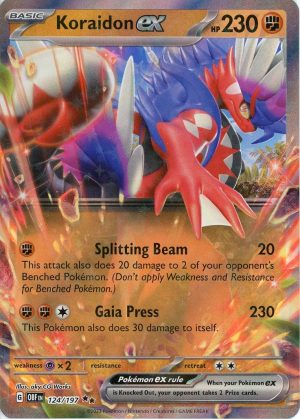 Koraidon ex - 124/197
