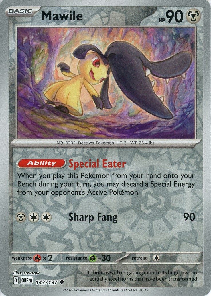 Mawile - 143/197 - Reverse