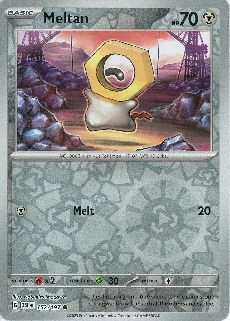 Meltan – 152/197 – Reverse