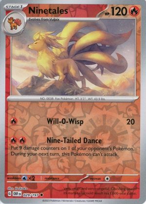 Ninetales - 029/197 - Reverse