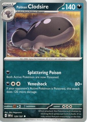 Paldean Clodsire - 129/197