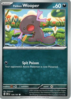 Paldean Wooper - 126/197