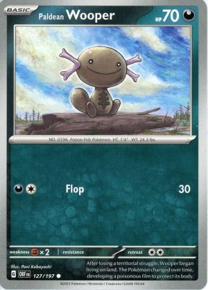 Paldean Wooper - 127/197
