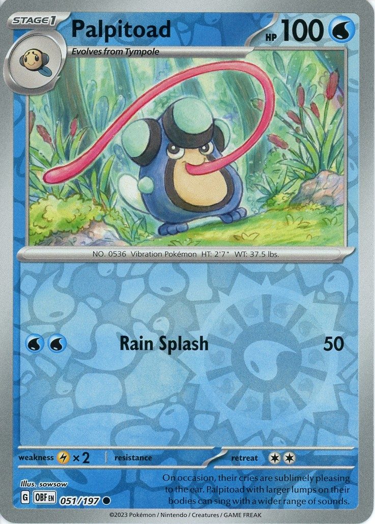 Palpitoad - 051/197 - Reverse