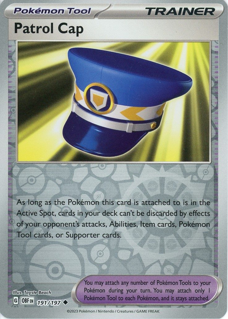 Patrol Cap – 191/197 – Reverse