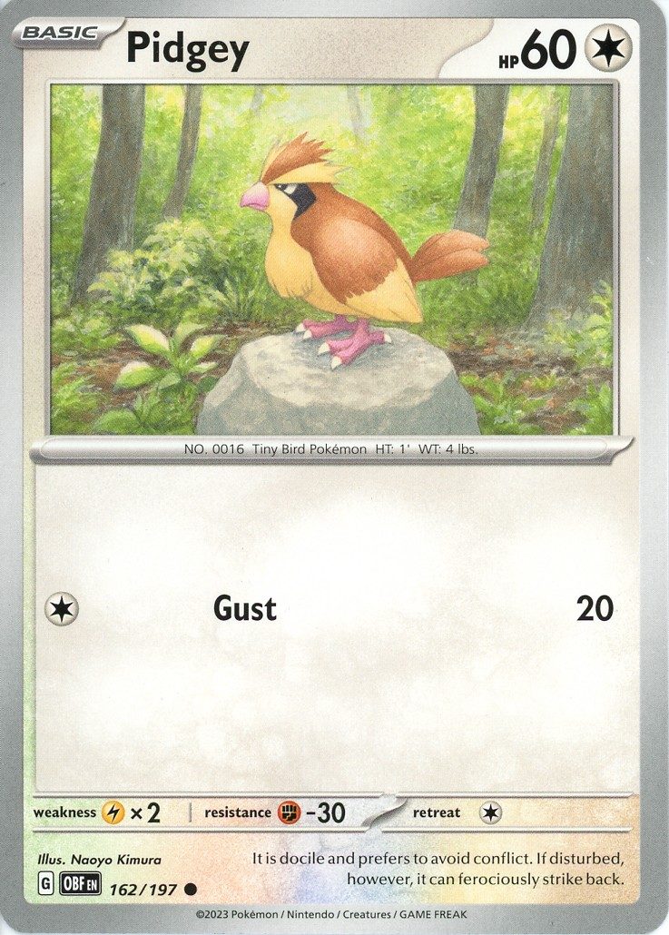 Pidgey – 162/197