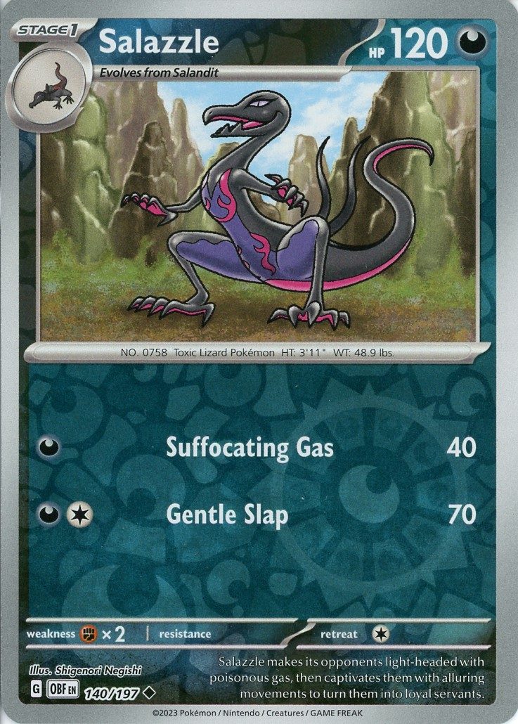 Salazzle - 140/197 - Reverse