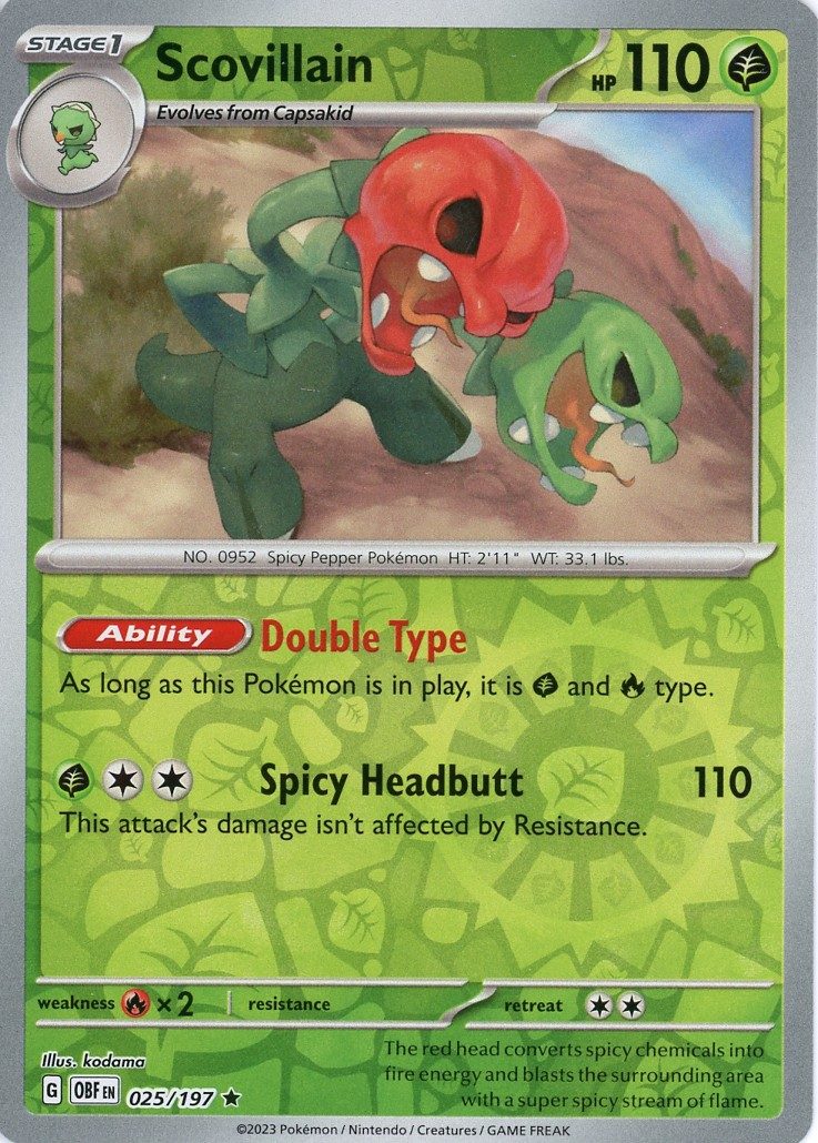 Scovillain - 025/197 - Reverse