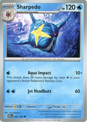 Sharpedo - 047/197
