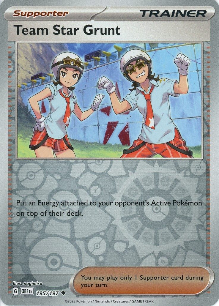 Team Star Grunt – 195/197 – Reverse