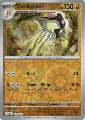 Toedscruel - 119/197 - Reverse