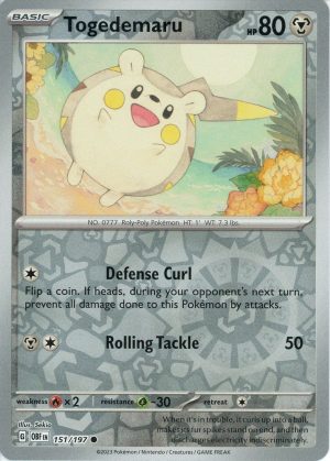 Togedemaru - 151/197 - Reverse