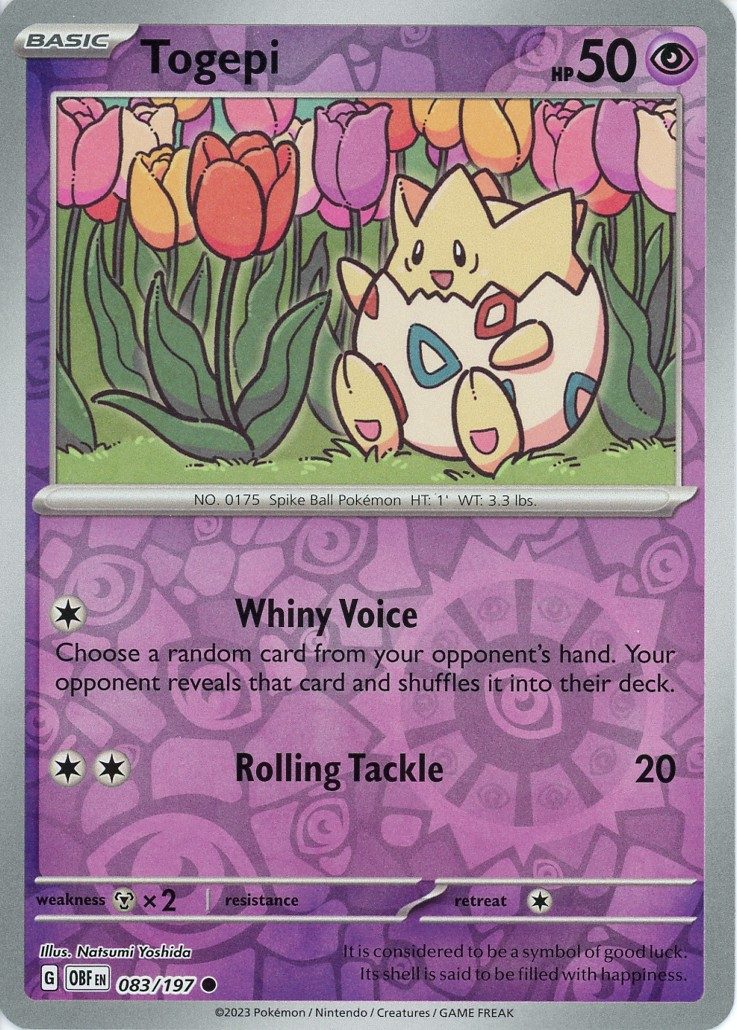 Togepi – 083/197 – Reverse