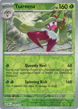 Tsareena - 018/197 - Reverse