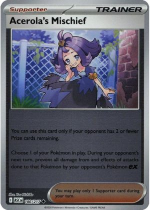 Acerola's Mischief - 180/217 - Reverse