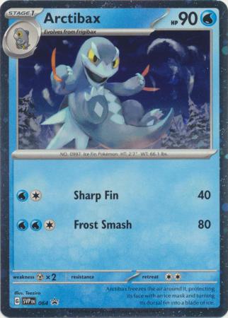 Arctibax - SVP064 - Pokemon Scarlet & Violet promo
