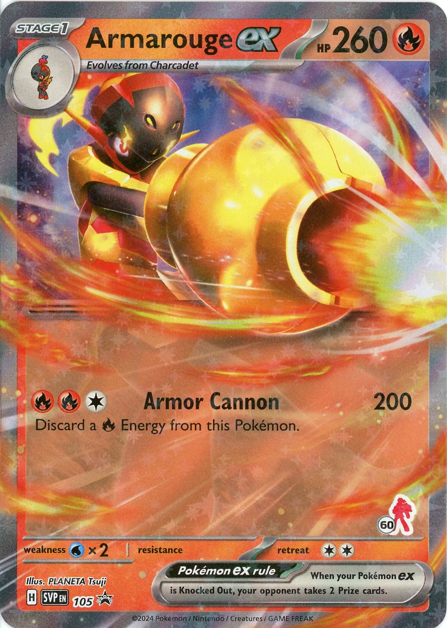 Armarouge ex - SVP105 - Pokemon Scarlet & Violet promo