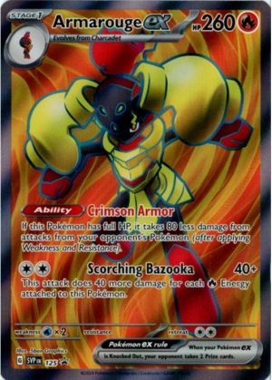 Armarouge ex - SVP125 - Pokemon Scarlet & Violet promo