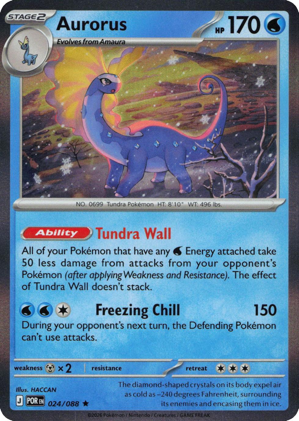 Aurorus - 024/088 (Holo)