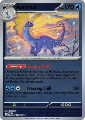 Aurorus - 024/088 - Reverse
