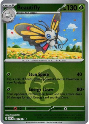 Beautifly - 013/217 - Reverse (Energy Symbol)