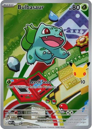 Bulbasaur - MEP037 - Pokemon Mega Evolution promo