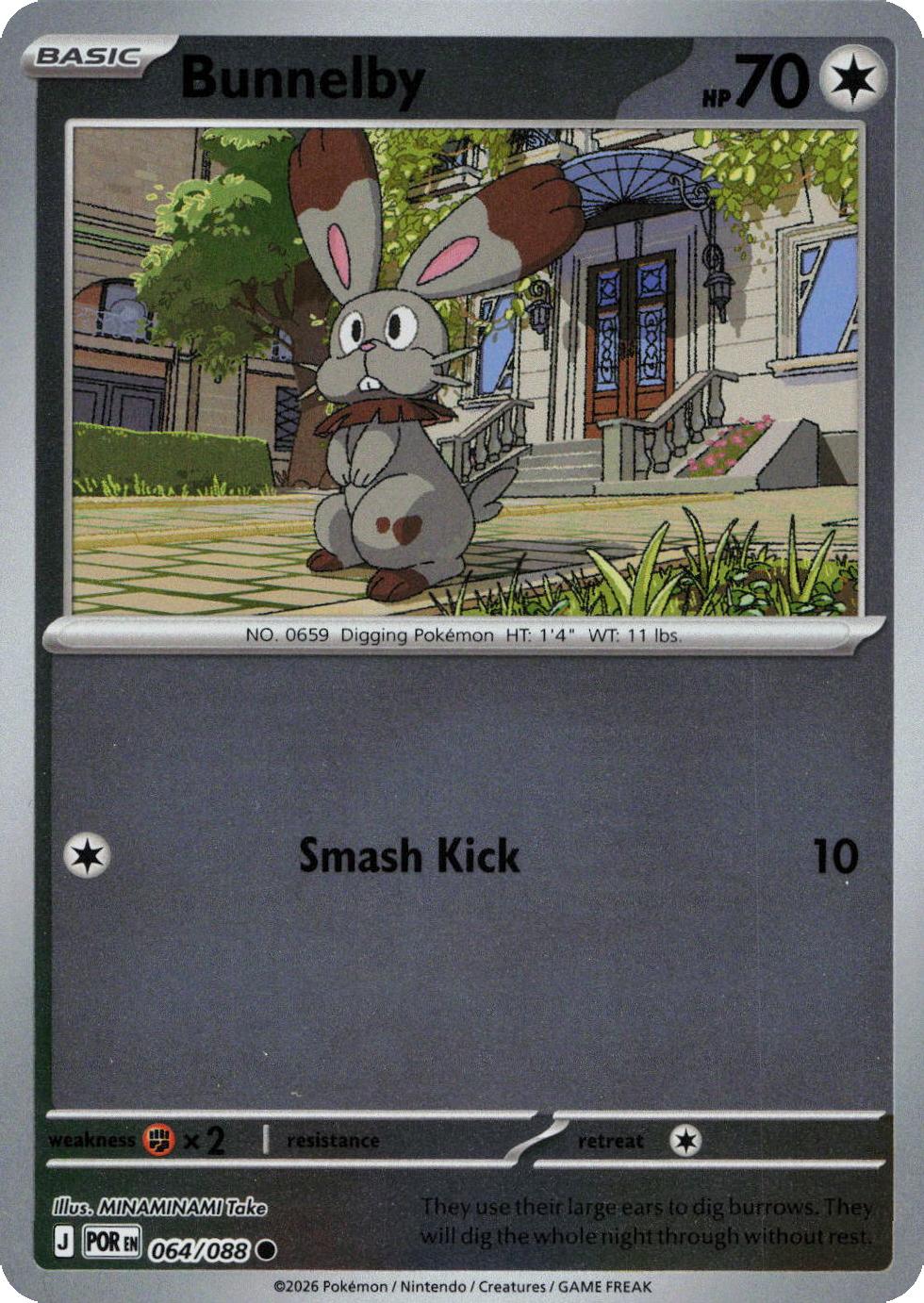 Bunnelby – 064/088 – Reverse