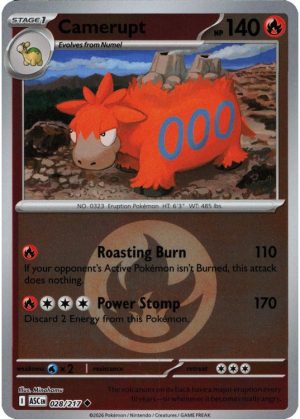 Camerupt - 028/217 - Reverse (Energy Symbol)
