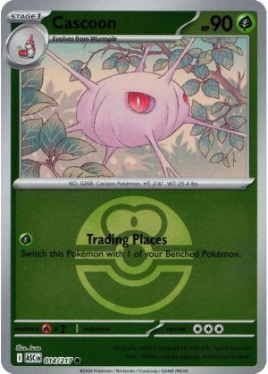 Cascoon - 014/217 - Reverse (Poke Ball)