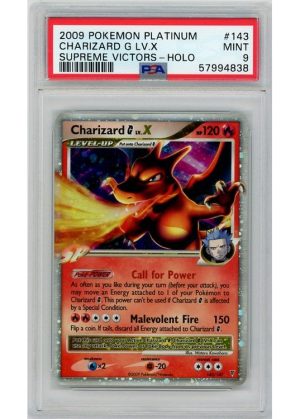 Charizard G LV. X 143/147 PSA 9