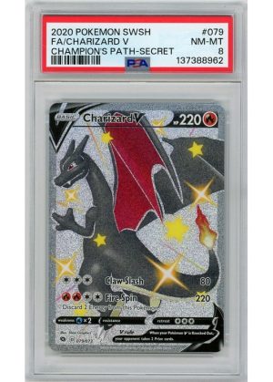 Charizard V 079/073 PSA 8